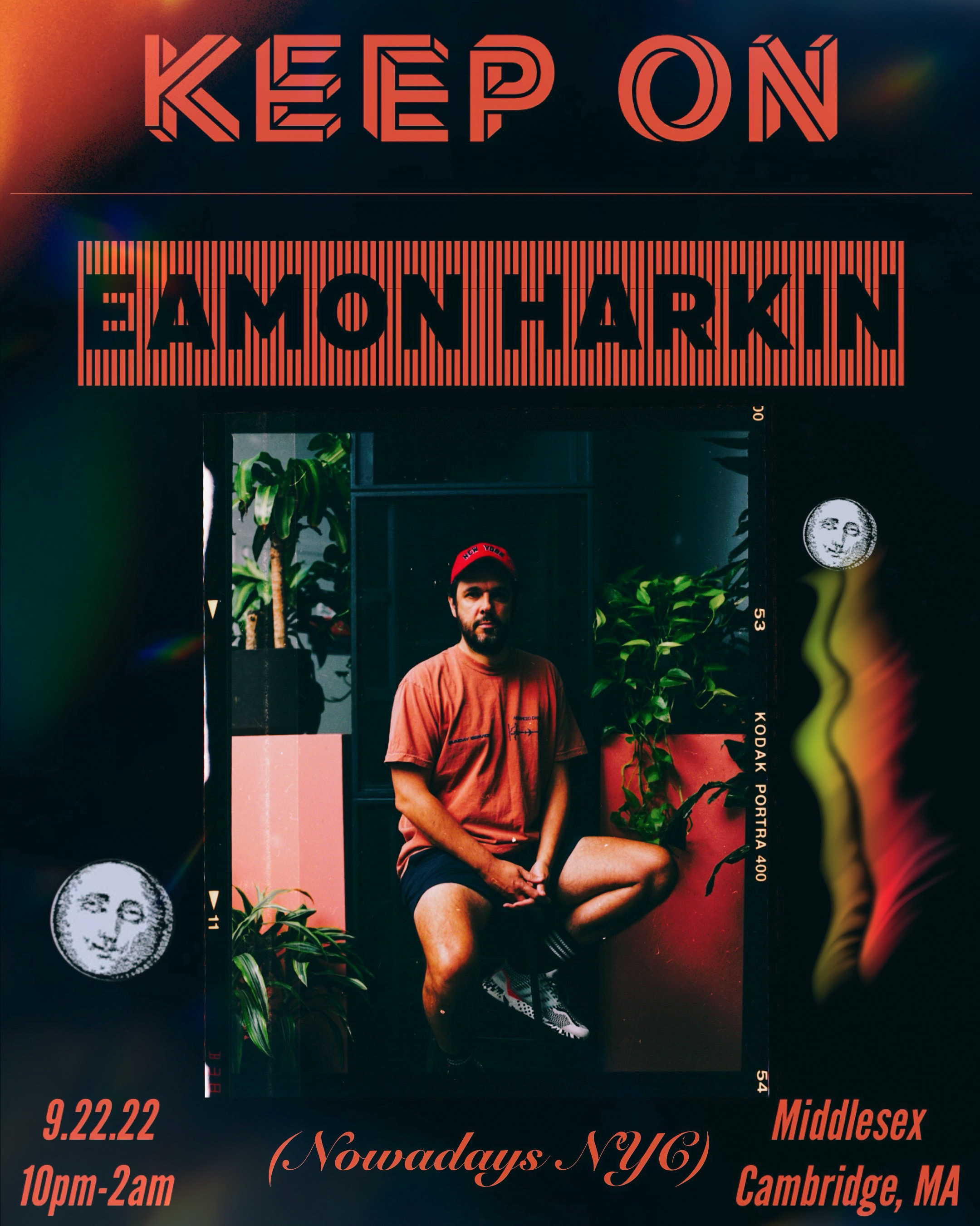 Keep On - Eamon Harkin  - Flyer front