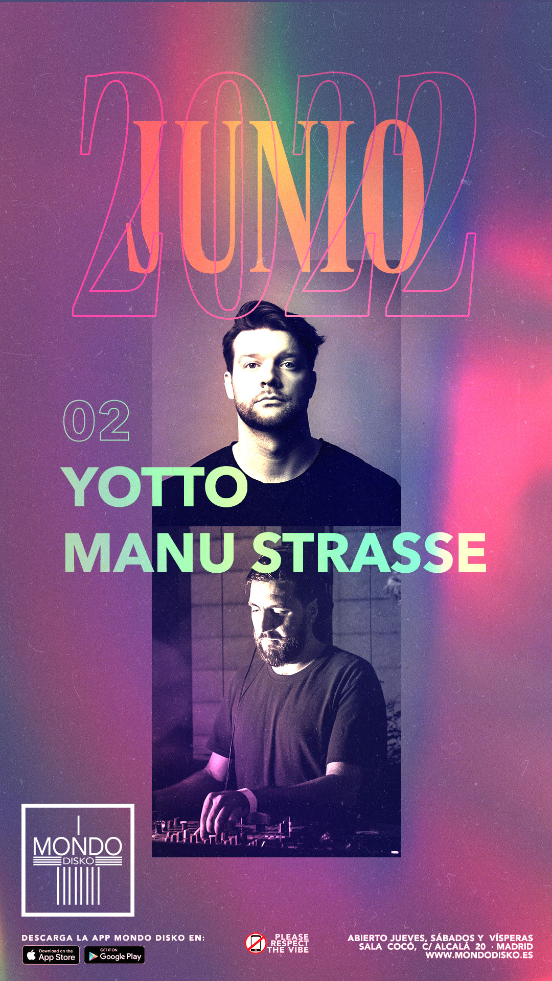 Yotto / Manu Strasse - Flyer front