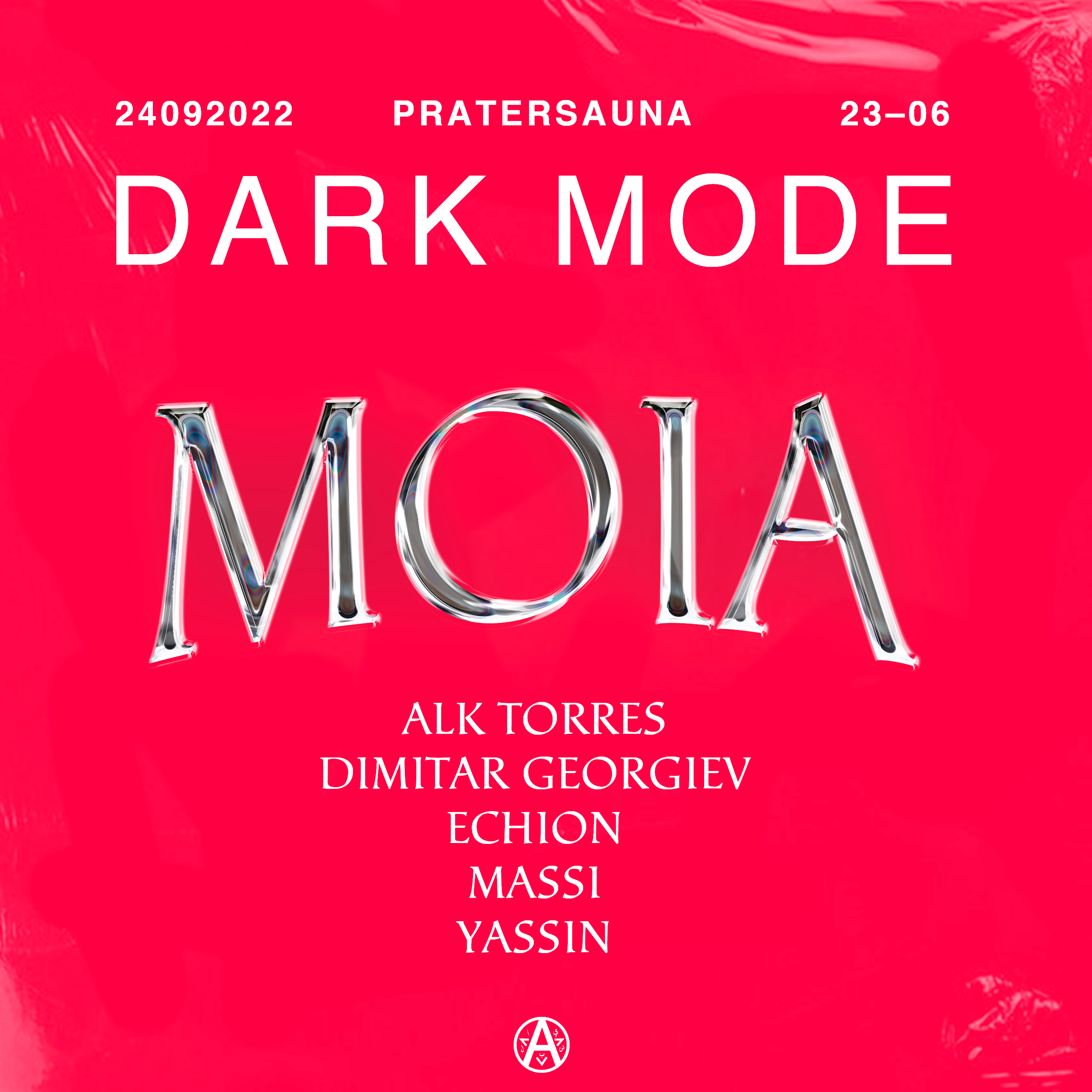 Dark Mode with MOIA - Flyer back