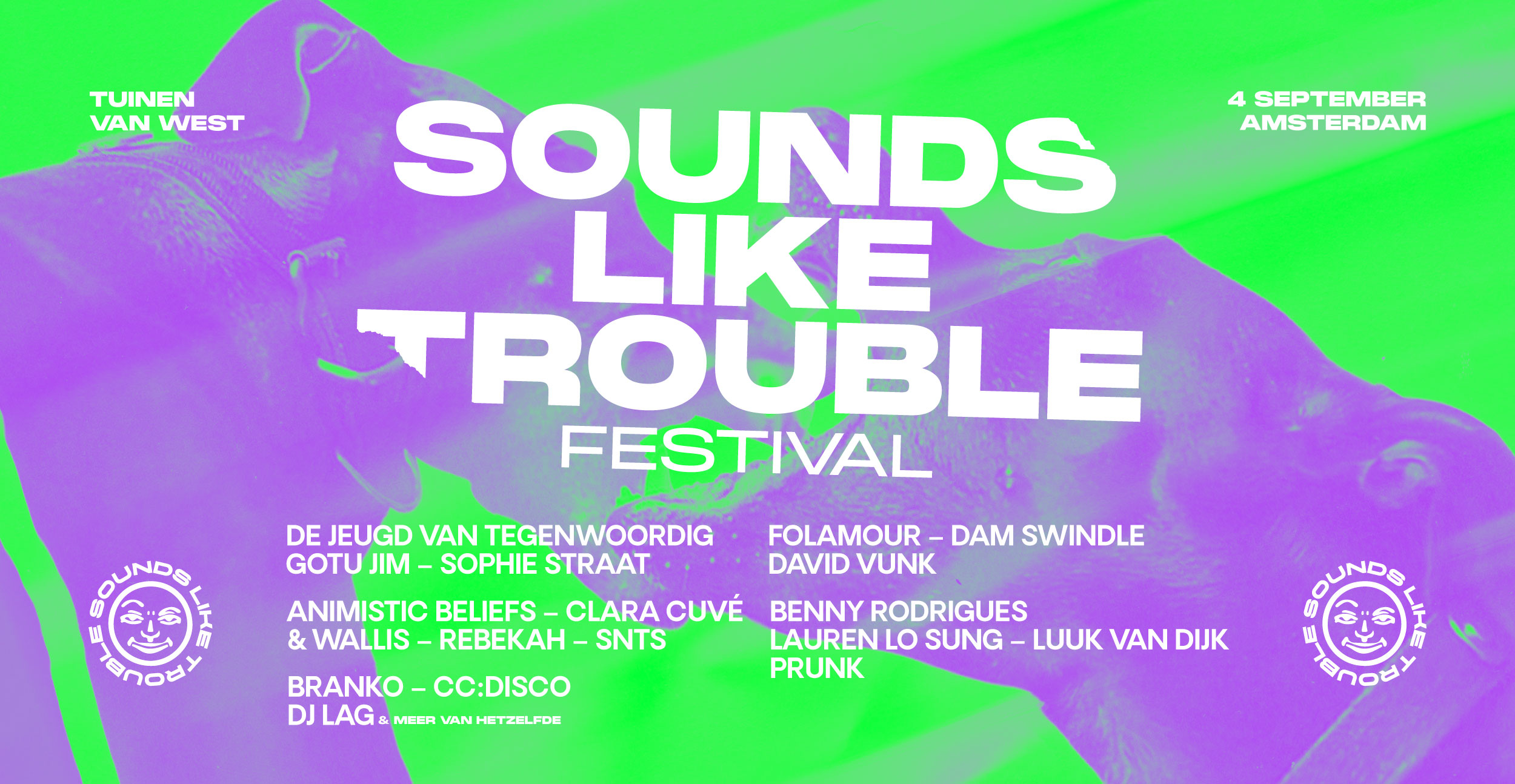 Sounds Like Trouble Festival - Flyer front
