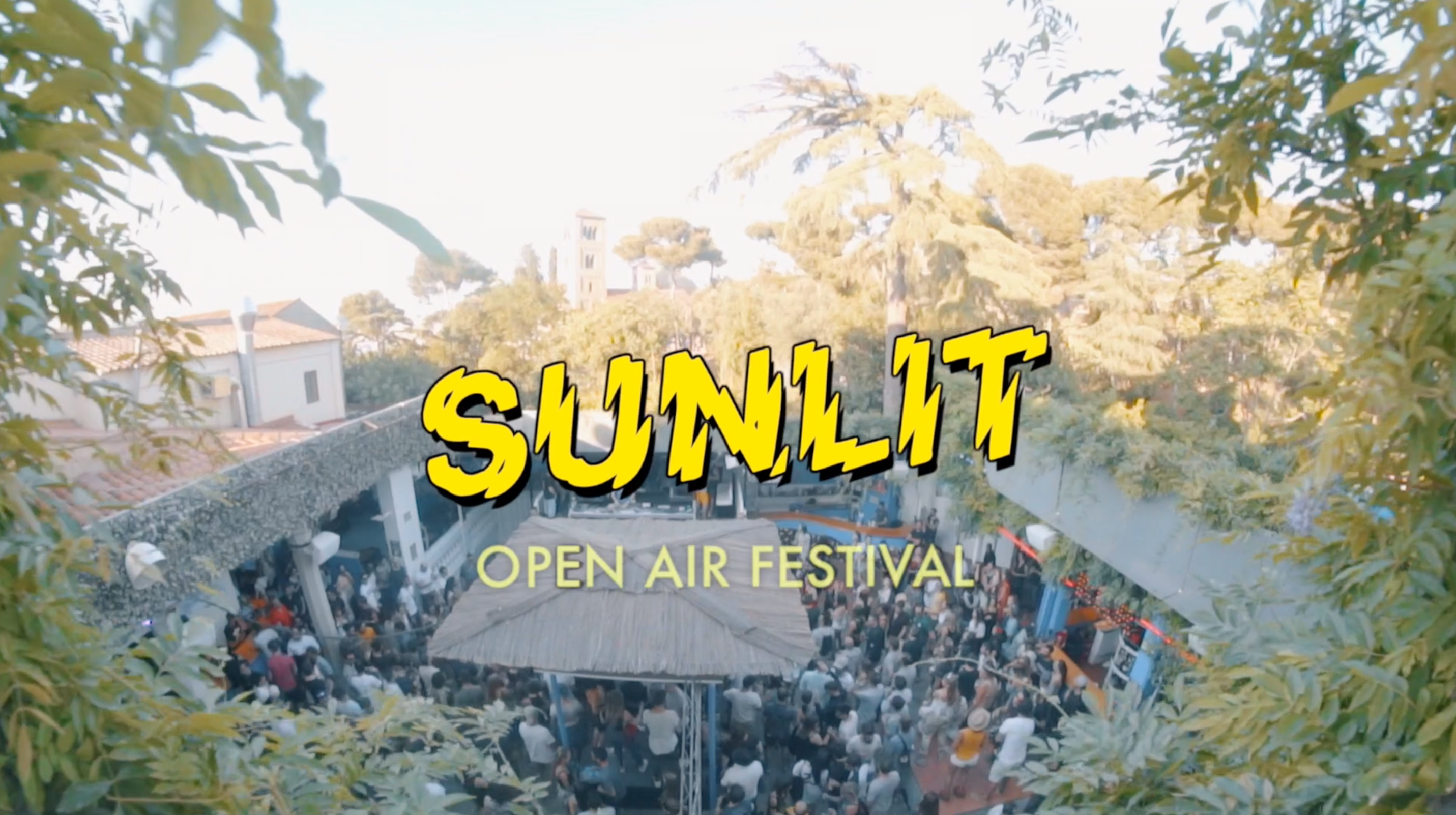 SUNLIT Open-Air FESTIVAL pres. Juarez 'All day Long' [Daytime Party + Night Club] - Flyer front
