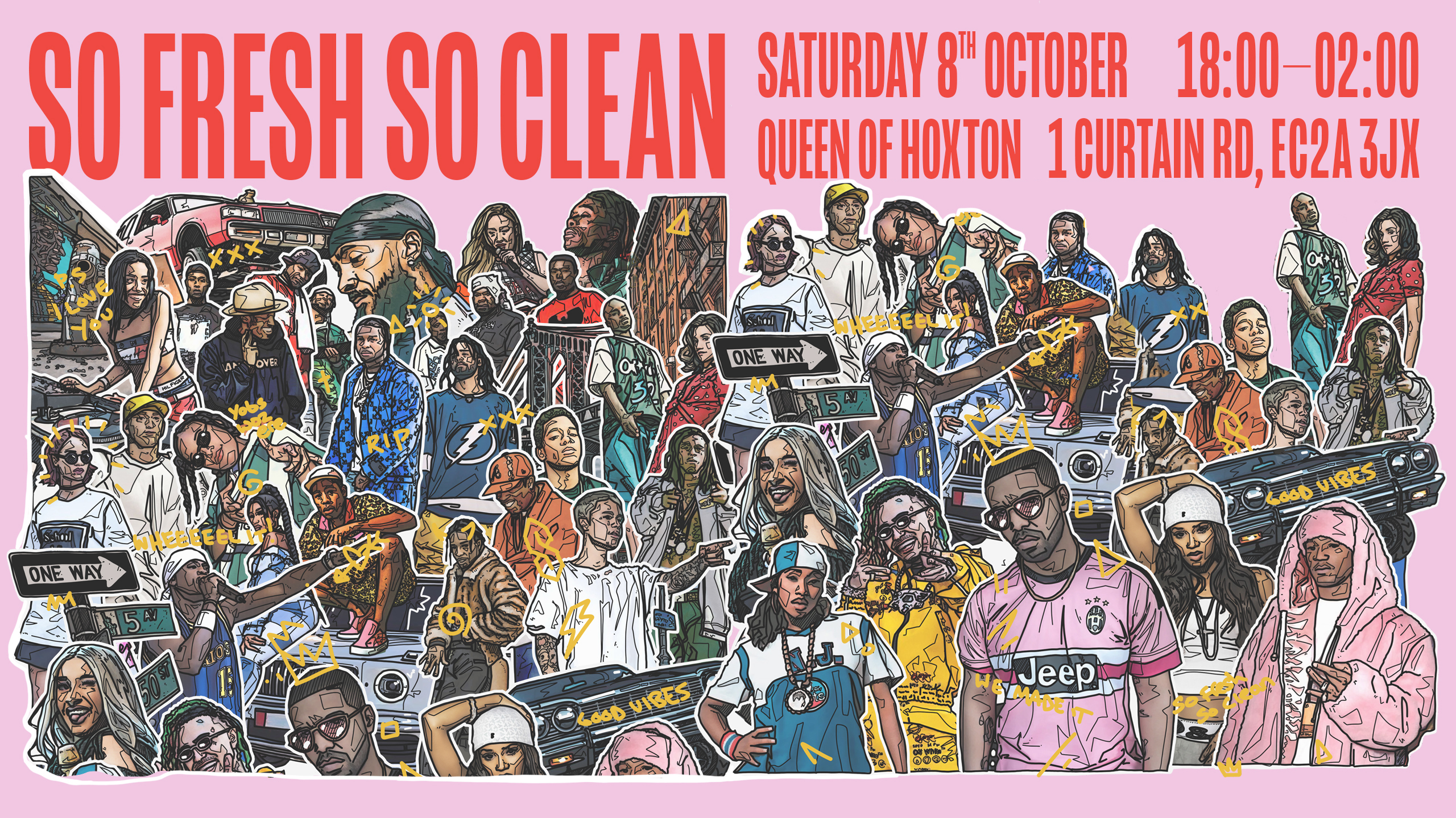 So Fresh So Clean - Saturday 8th October - Flyer front