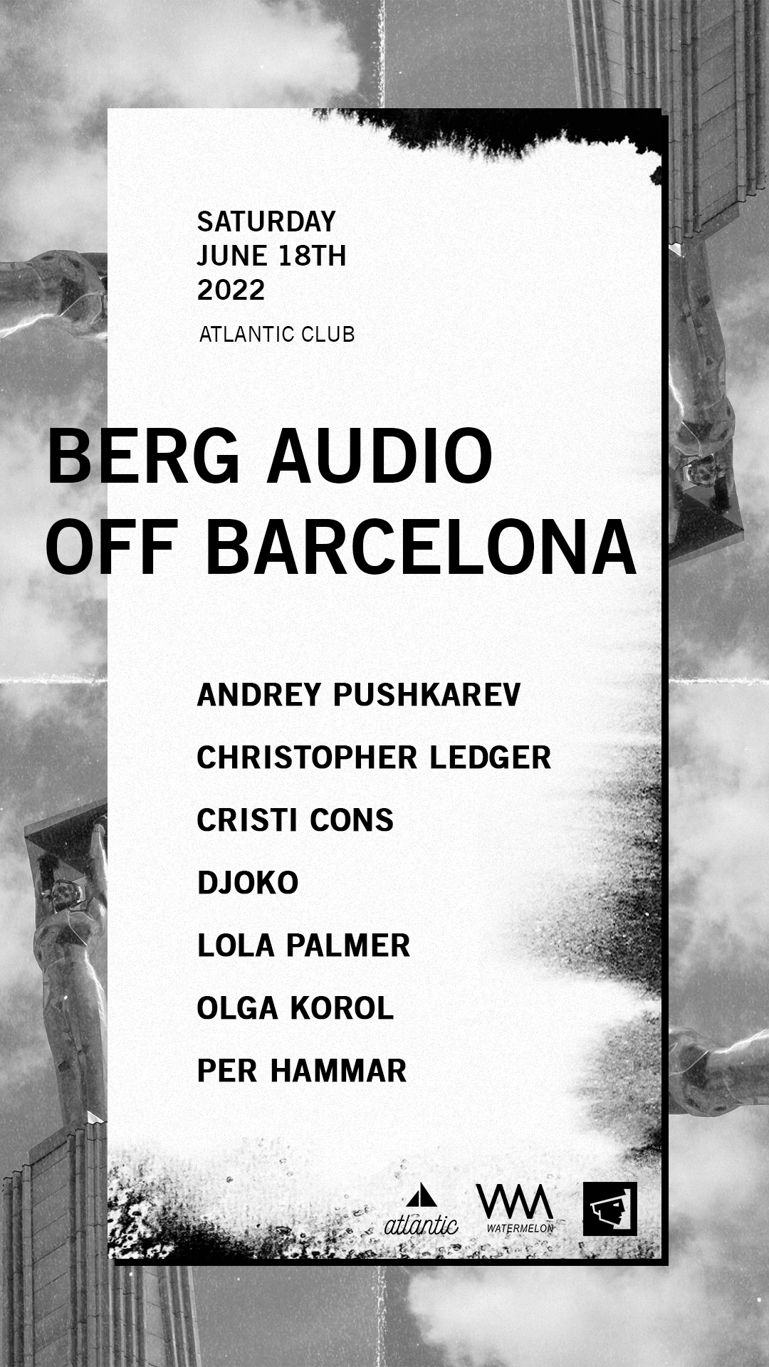 Berg Audio • Off Barcelona 2022 - Flyer front