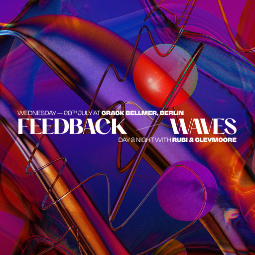 Feedback Waves with Cleymoore, Rubi - Flyer front