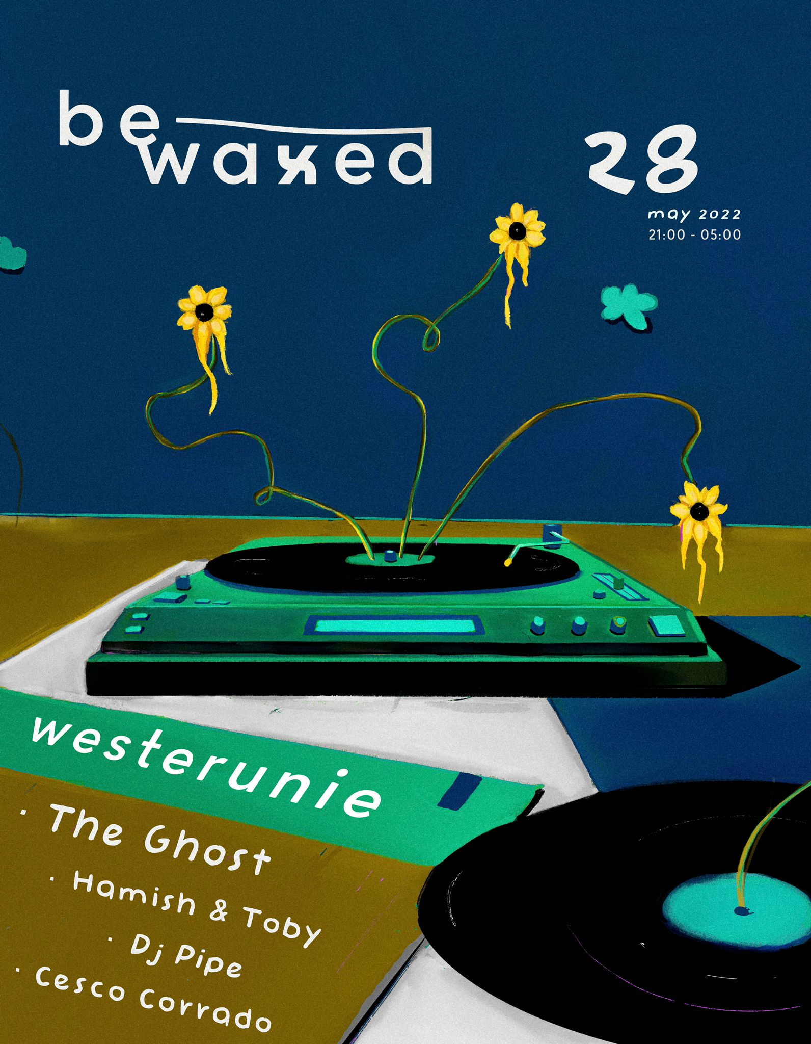 Bewaxed The Ghost Hamish Toby Dj Pipe And Cesco Corrado At Westerunie Amsterdam
