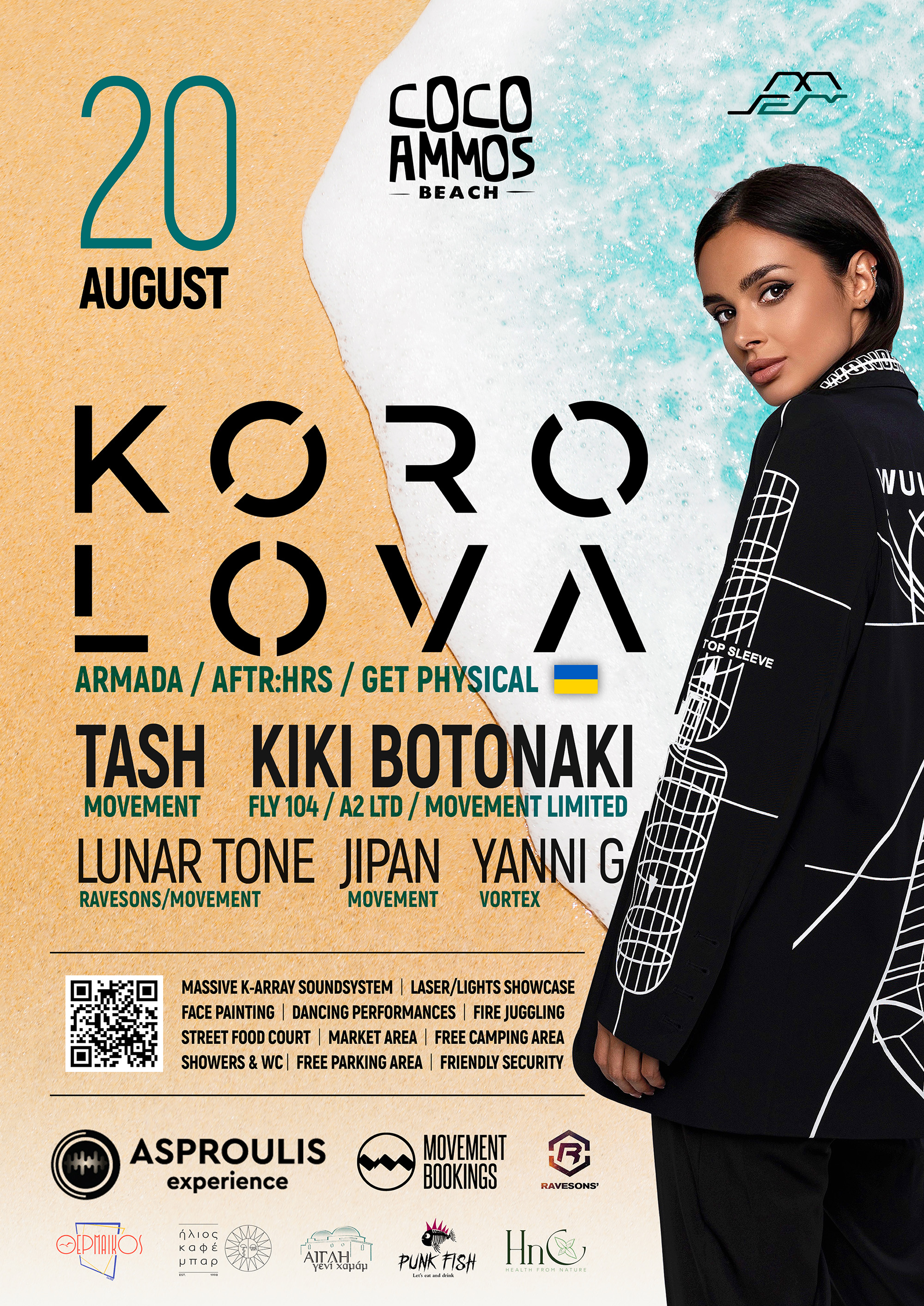 MOVEMENT presents KOROLOVA - Flyer front
