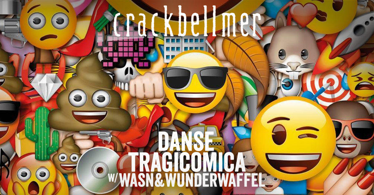 Danse Tragicomica with Wasn & Wunderwaffel - Flyer front