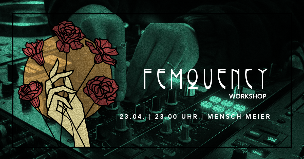 FEMQUENCY DJ Workshop - Flyer front