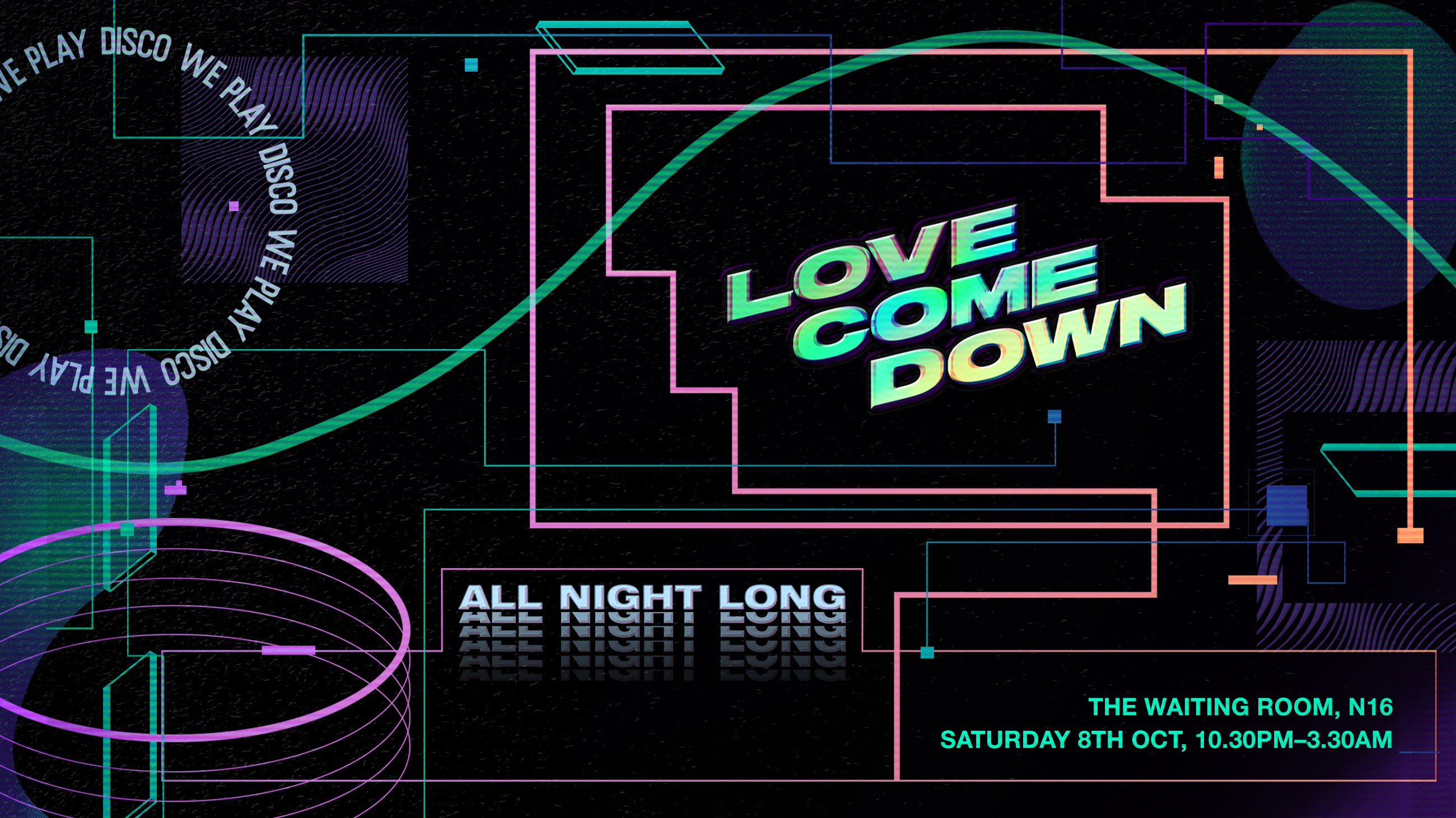 Love Come Down - Flyer front
