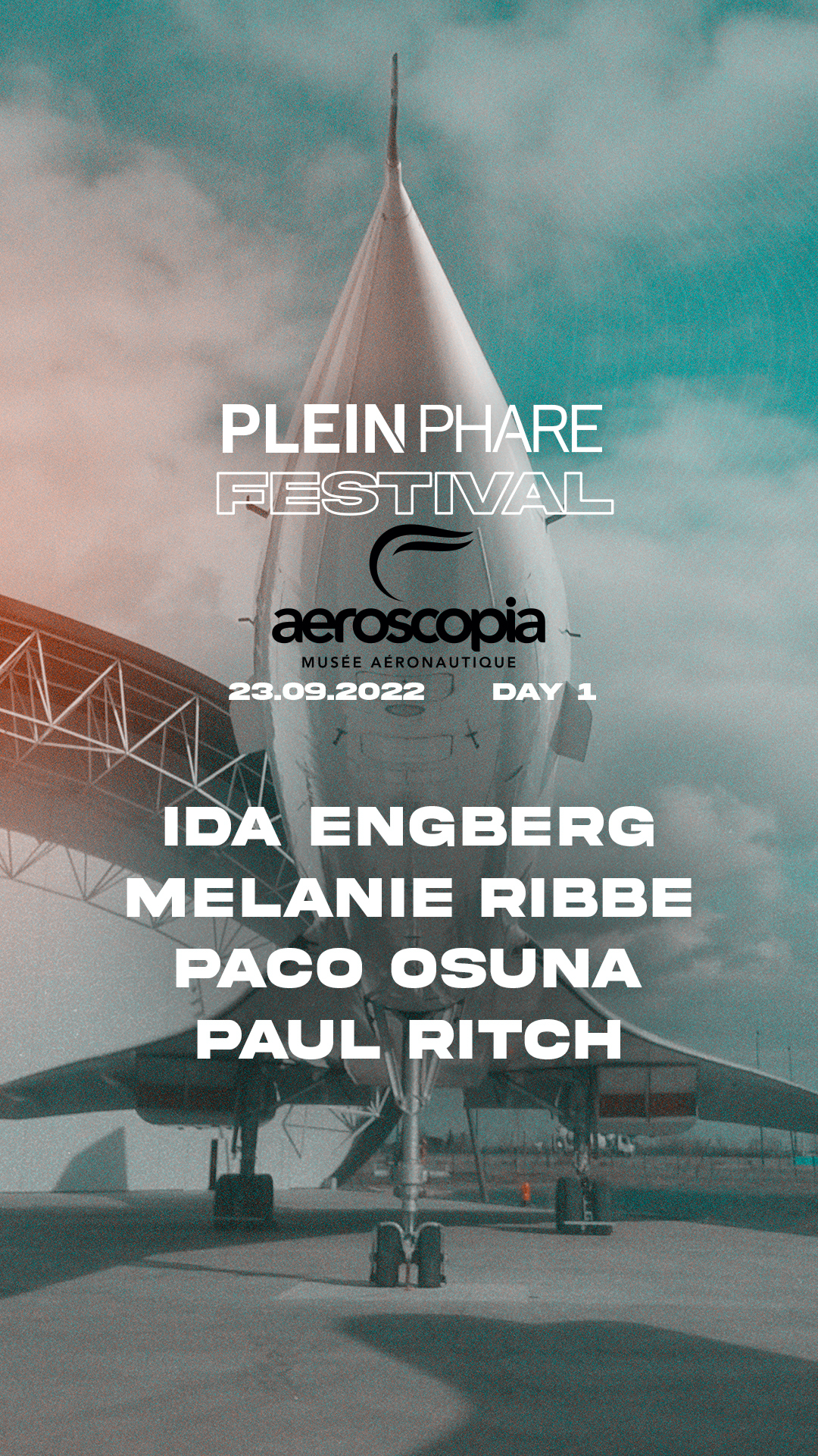 Plein Phare Festival Day 1 - Aeroscopia - Flyer front
