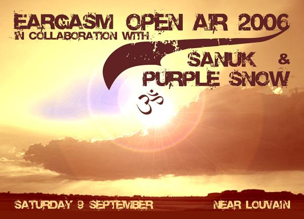 Eargasm Open Air 2006 - Flyer front