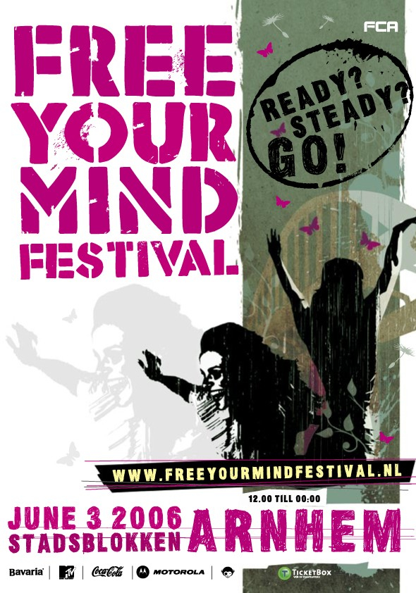 Free Your Mind Festival 2006 - Flyer front