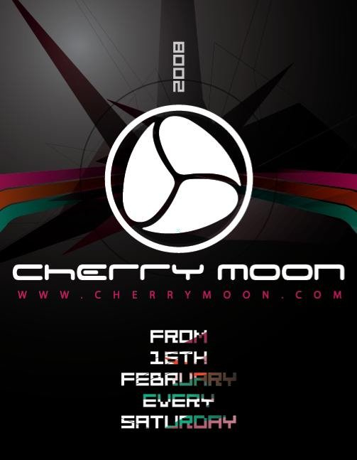 Cherry Moon - Flyer front