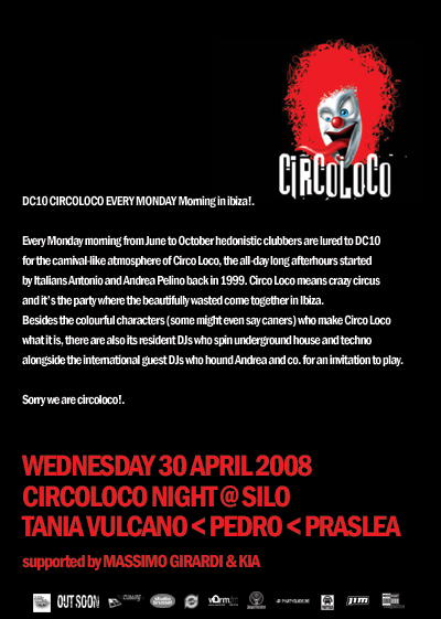 Circo Loco (FF #7) - Flyer front