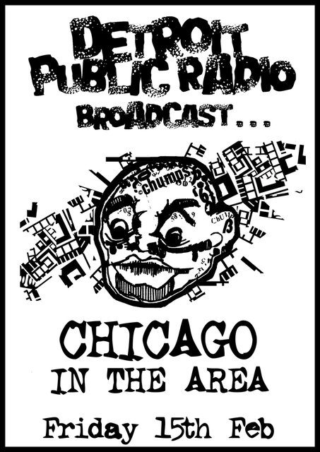 Detroit Public Radio with Chicago's Jamal Moss - Flyer front