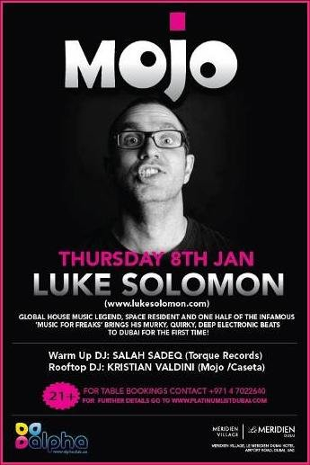 Mojo Ft Luke Solomon, Salah - Flyer front
