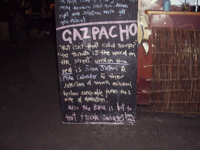 Gazpacho - Flyer front