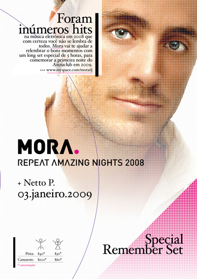 Repeat with Mora - Flyer back