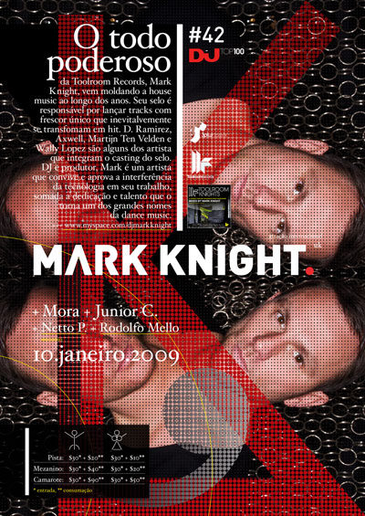 Saturdays with Mark Knight - Flyer back