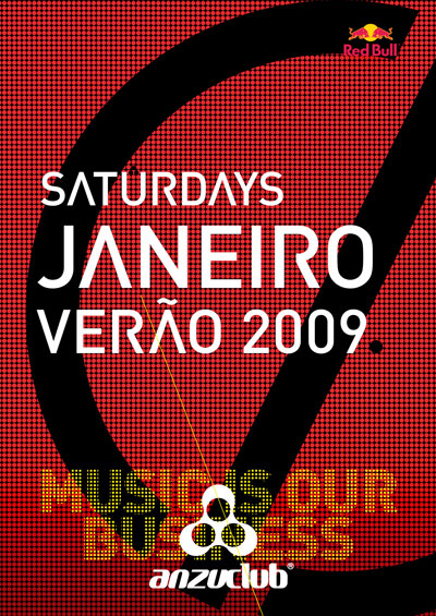 Saturdays with Anderson Noise - Flyer front