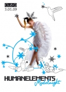 Human Elements - Flyer front