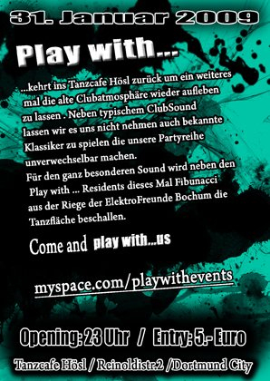 Play with... - Flyer back