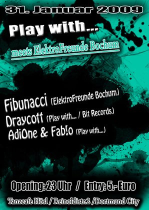 Play with... - Flyer front
