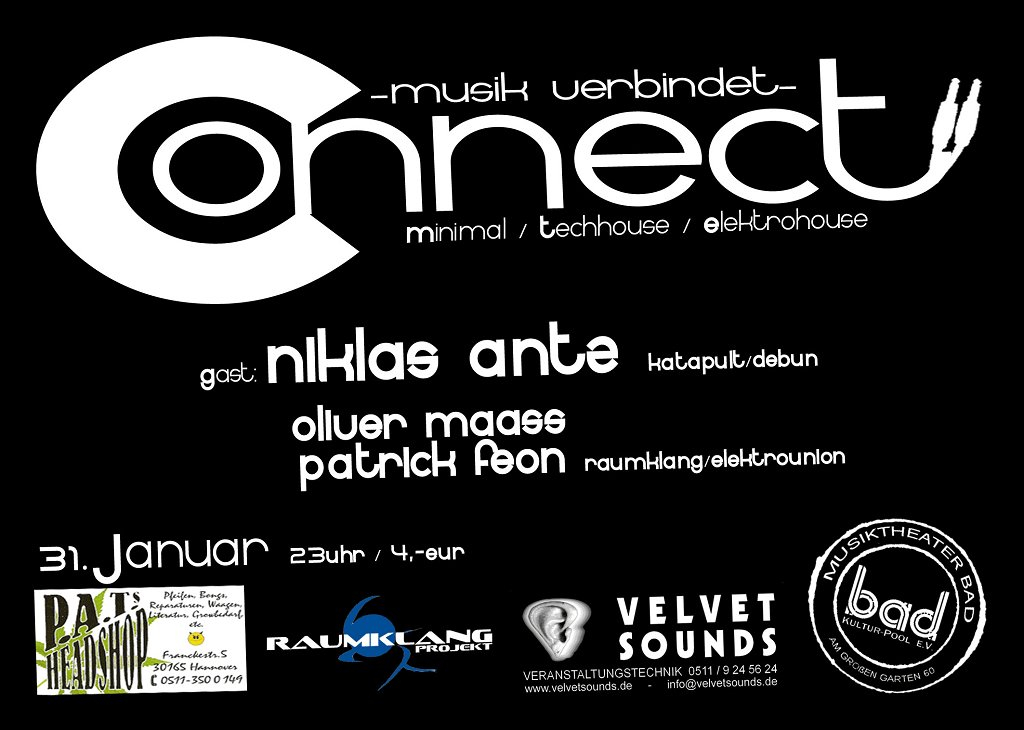 Connect -Musik Verbindet- - Flyer front