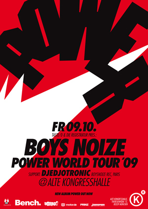 Die Registratur & Taste/d pres. Boys Noize - Flyer front