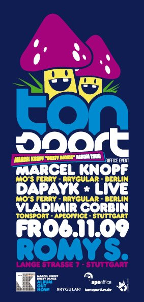 Tonsport feat Marcel Knopf & Dapayk - Flyer back