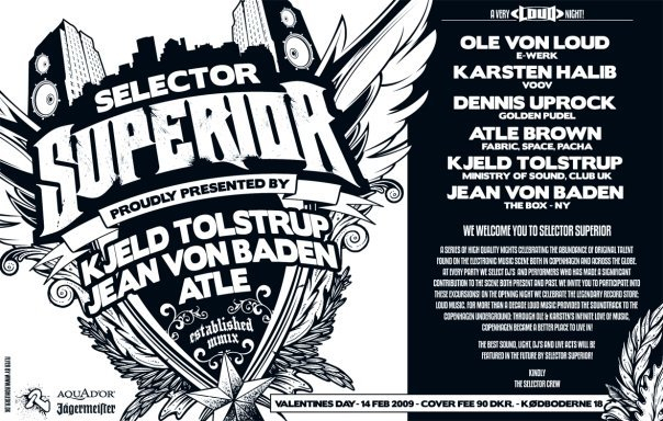 Selector Superior - Flyer front