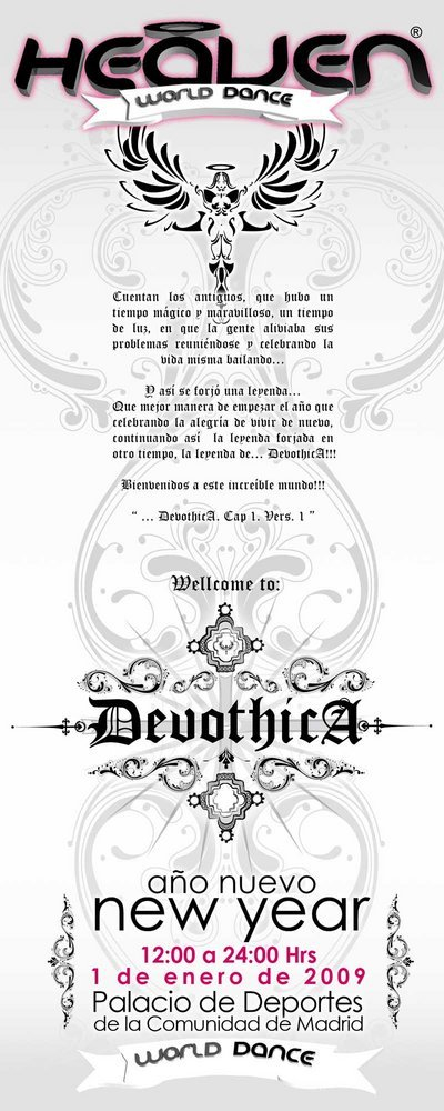 Devothica - Flyer front
