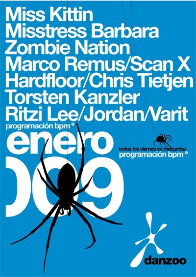 Danzoo: Electronight - Flyer front