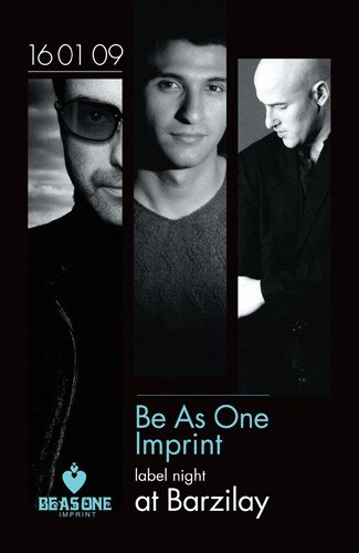 Be As One Label Night (Funk D'Void / Shlomi Aber) - Flyer front