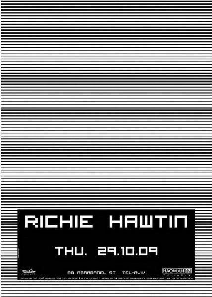 Richie Hawtin - Flyer front