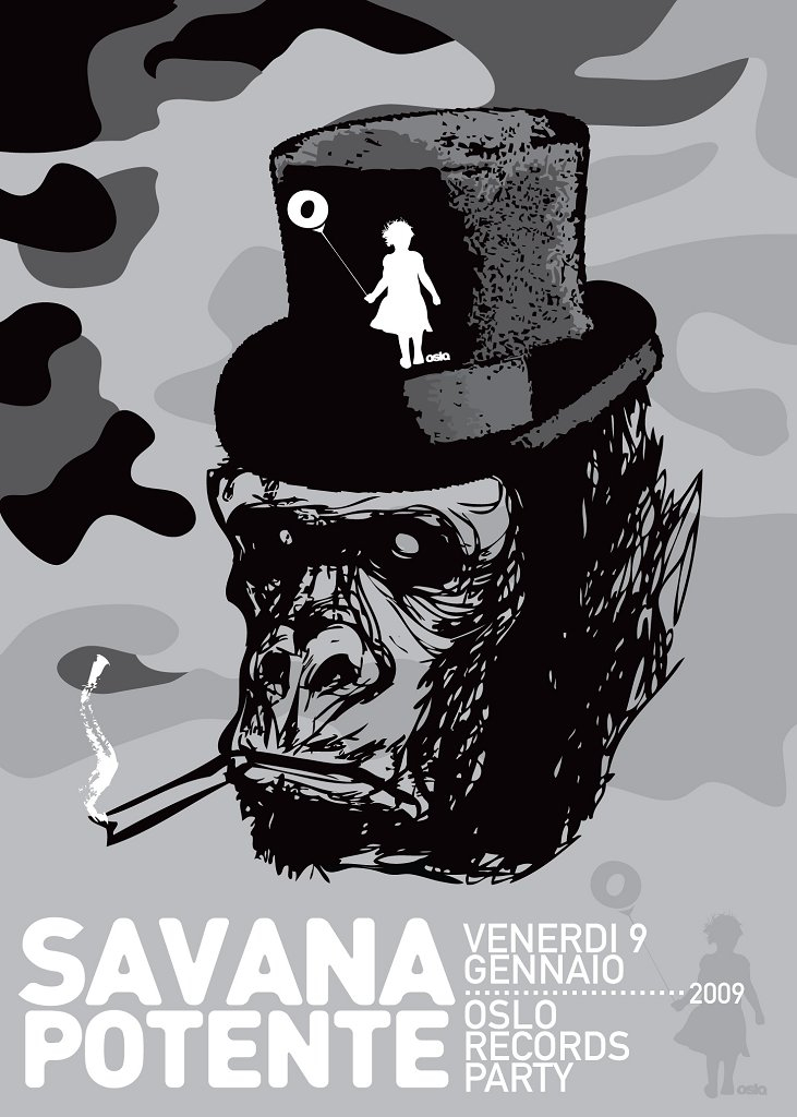 Savana Potente - Flyer front