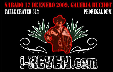 I-Reven 17 Enero Calle Crater - Flyer front