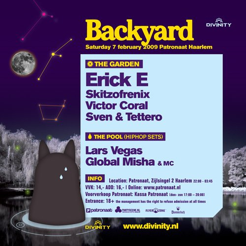 Backyard 1 Year Anniversary!!! - Flyer back