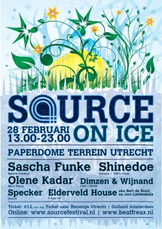 Source On Ice - Flyer front