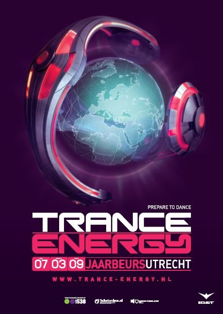 Trance Energy 2009 - Flyer front