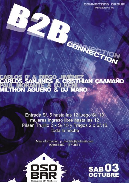 B 2 B Connection - Flyer front