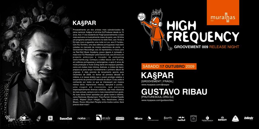 High Frequency - Flyer back