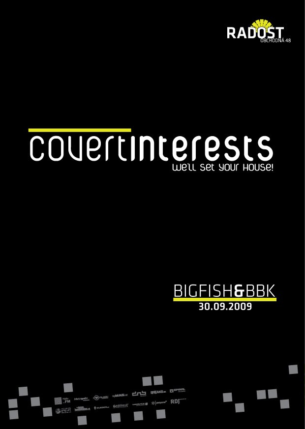Covert Interests (Teaser) - Flyer front