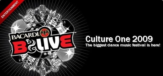 Culture One: Bangkok International Dance Music Festival - Flyer back