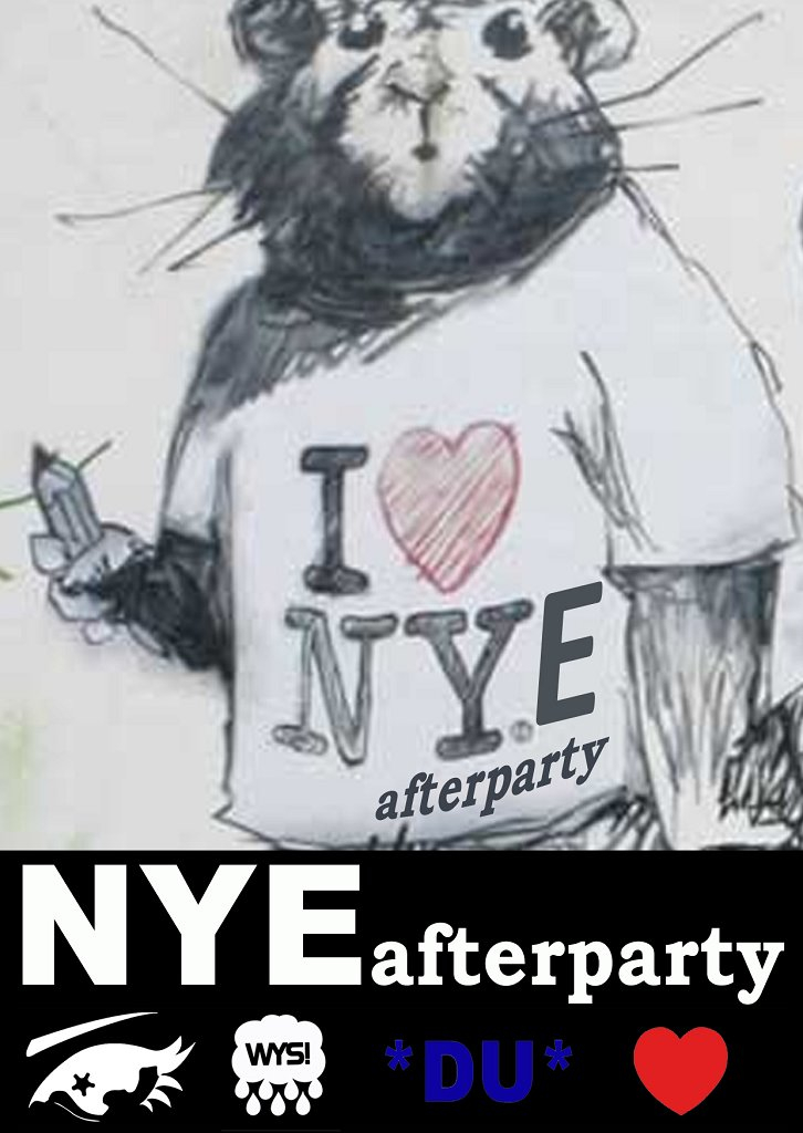 The Nye Afterparty - Flyer front