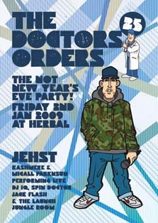 The Doctor's Orders 25 - Flyer front