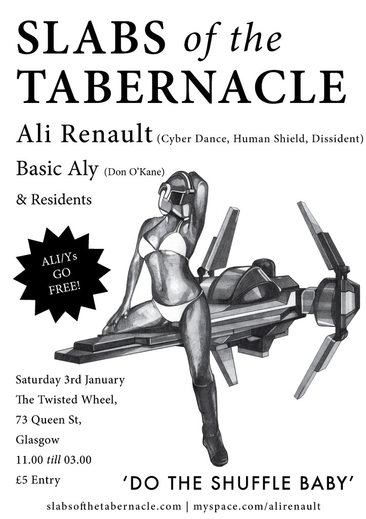Slabs Of The Tabernacle - Flyer front