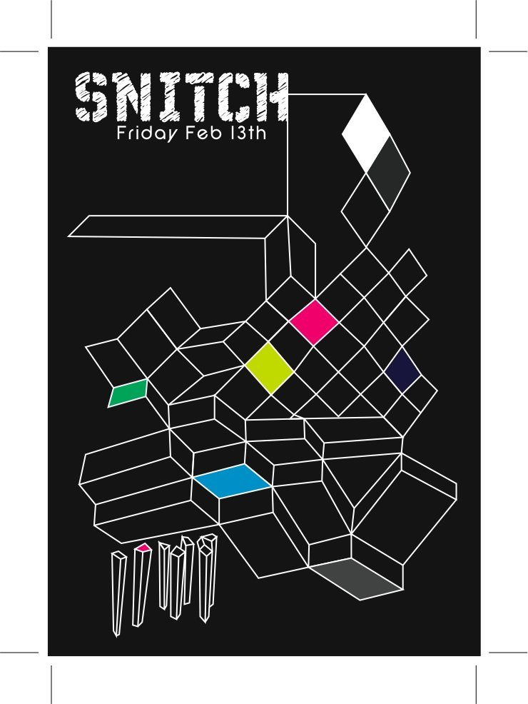 Snitch! - Flyer back