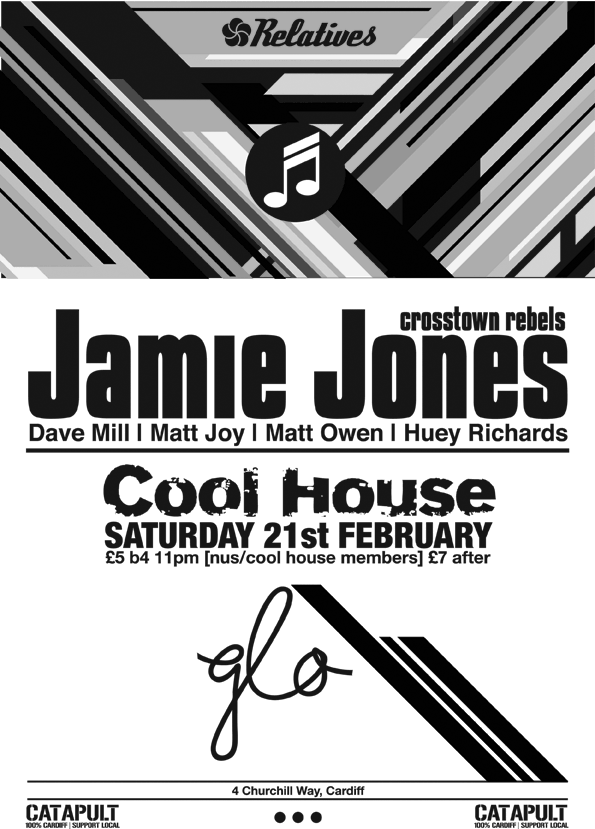 Cool House present Jamie Jones - Flyer front