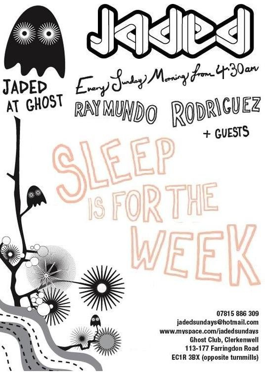 Jaded Ft Ralph Lawson + Surprise Guest From Rekids - Flyer front